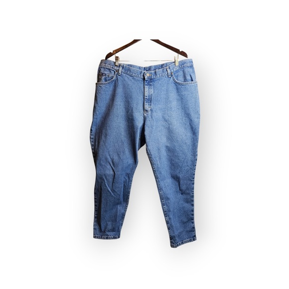 Lee Relaxed Fit Straight Leg Jeans - Size 24W - Picture 2 of 7